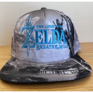 Legend of Zelda Breath of the Wild Original Snapback Hat/Cap Zelda Nintendo